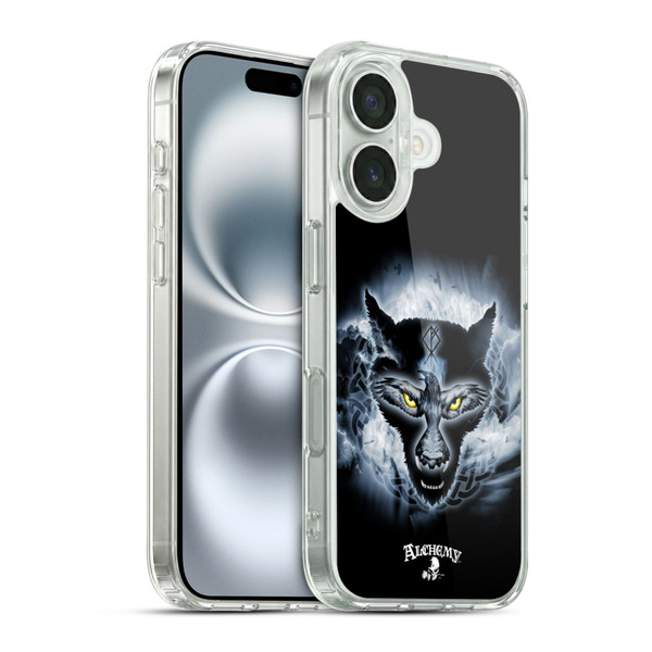 Alchemy Gothic Wing Raven Wulf Soft Gel Case for Apple iPhone 16 & MagSafe