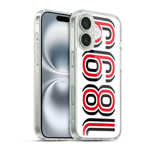 AC Milan Art 1899 Soft Gel Case for Apple iPhone 16 & MagSafe