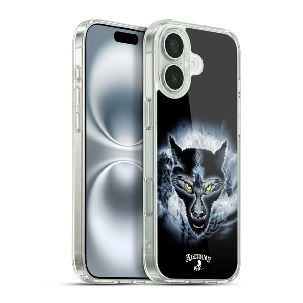 Alchemy Gothic Wing Raven Wulf Soft Gel Case for Apple iPhone 16 Plus & MagSafe
