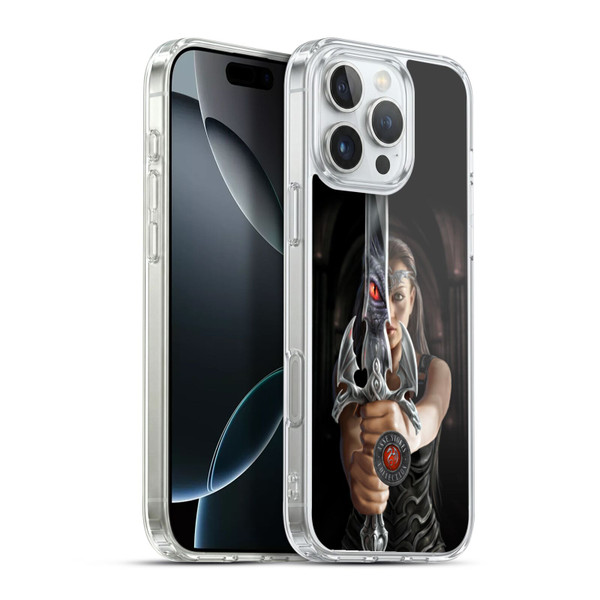 Anne Stokes Dragons 3 Reflection Soft Gel Case for Apple iPhone 16 Pro Max & MagSafe