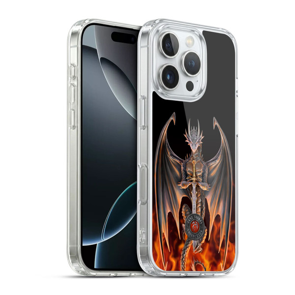 Anne Stokes Dragons 3 Warrior Soft Gel Case for Apple iPhone 16 Pro & MagSafe