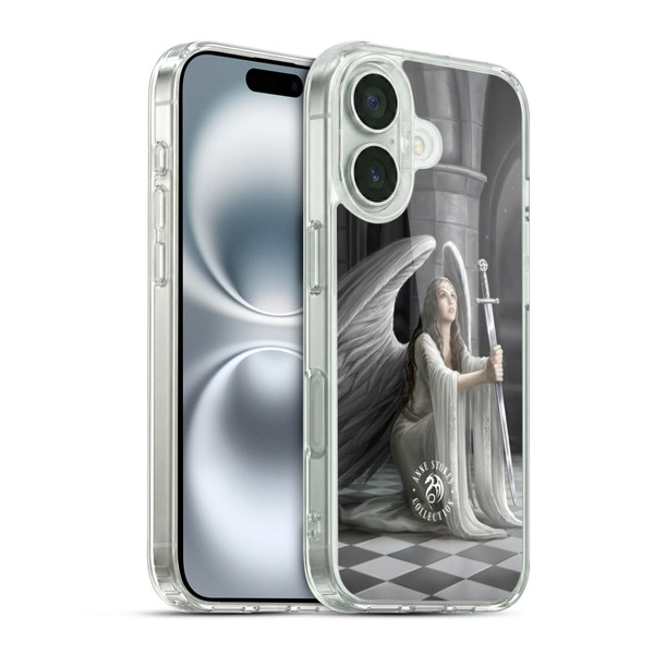 Anne Stokes Angels The Blessing Soft Gel Case for Apple iPhone 16 & MagSafe