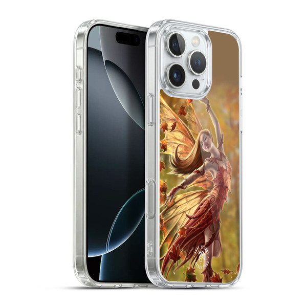 Anne Stokes Fairies Autumn Soft Gel Case for Apple iPhone 16 Pro Max & MagSafe