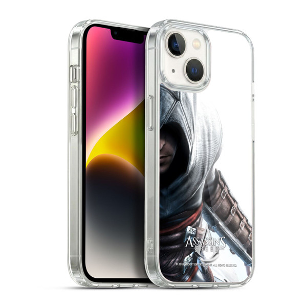 Assassin's Creed Key Art Altaïr Half Soft Gel Case for Apple iPhone 14
