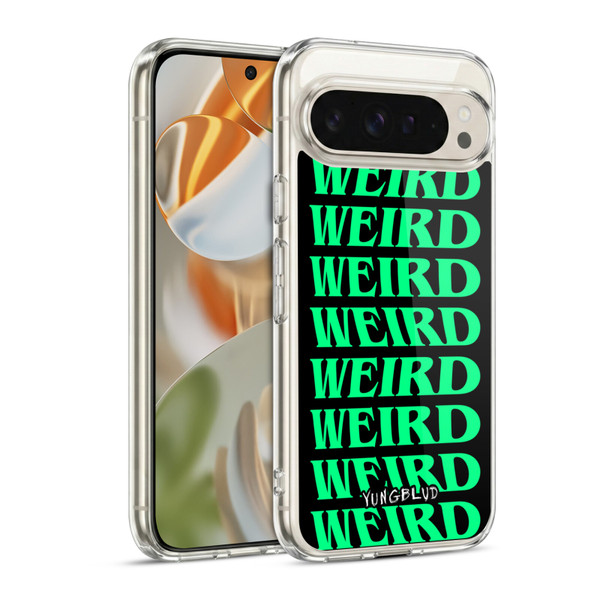 Yungblud Graphics Weird! Text Soft Gel Case for Google Pixel 9 / Pixel 9 Pro