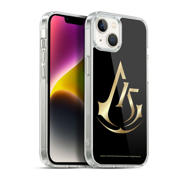 Assassin's Creed 15th Anniversary Graphics Crest Soft Gel Case for Apple iPhone 14 Plus & MagSafe