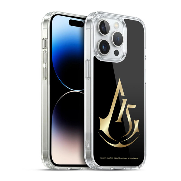 Assassin's Creed 15th Anniversary Graphics Crest Soft Gel Case for Apple iPhone 14 Pro & MagSafe