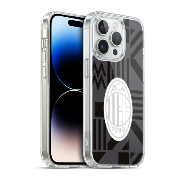 AC Milan 2022/23 Pre Match Kit Soft Gel Case for Apple iPhone 13 Pro & MagSafe