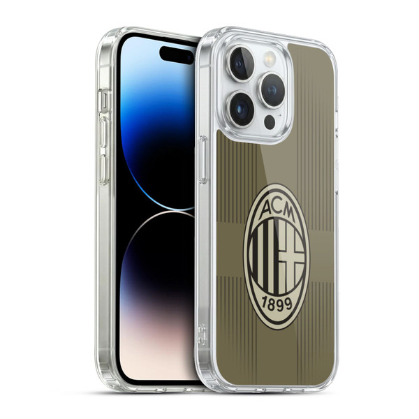 AC Milan 2022/23 Third Kit Soft Gel Case for Apple iPhone 13 Pro & MagSafe