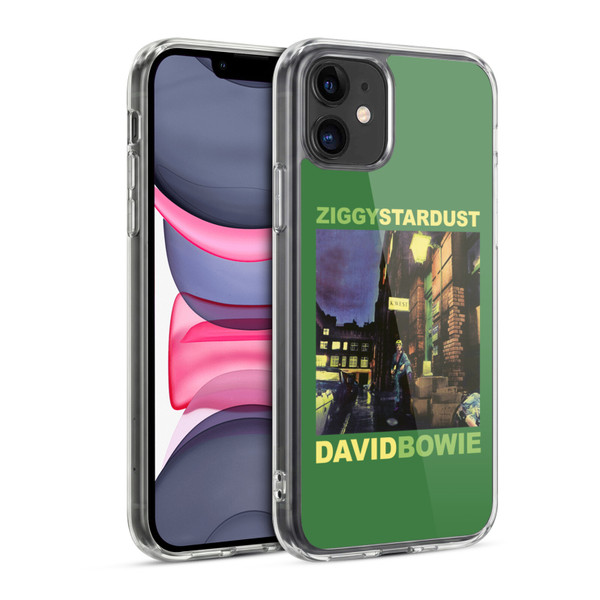 David Bowie Album Art Ziggy Stardust Soft Gel Case for Apple iPhone 11