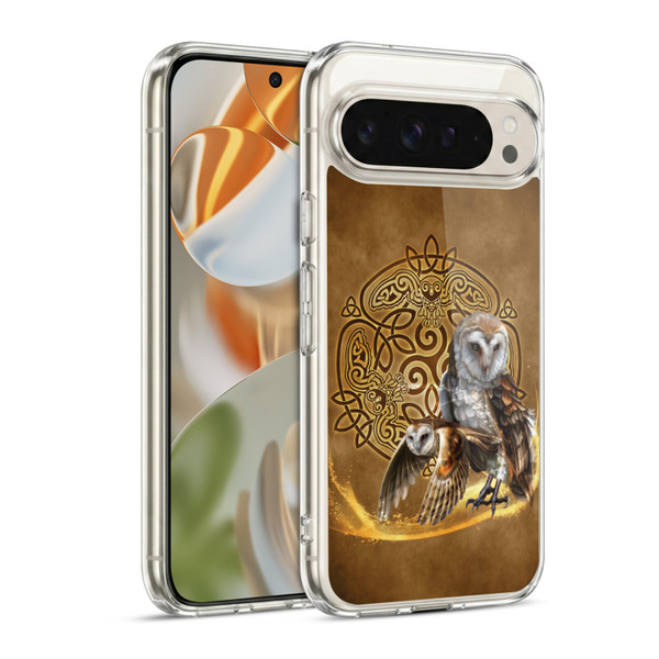 Brigid Ashwood Celtic Wisdom Owl Soft Gel Case for Google Pixel 9 / Pixel 9 Pro