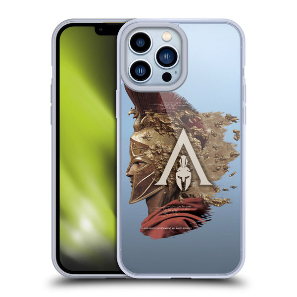 Assassin's Creed Odyssey Artwork Map Soft Gel Case for Apple iPhone 13 Pro Max & MagSafe