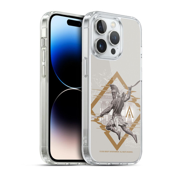 Assassin's Creed Odyssey Artwork Alexios Map Soft Gel Case for Apple iPhone 13 Pro & MagSafe