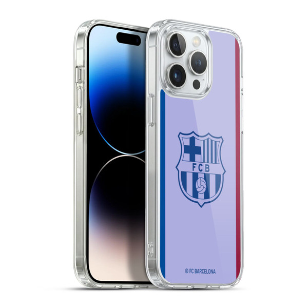 FC Barcelona 2021/22 CREST KIT Away Soft Gel Case for Apple iPhone 13 Pro Max & MagSafe
