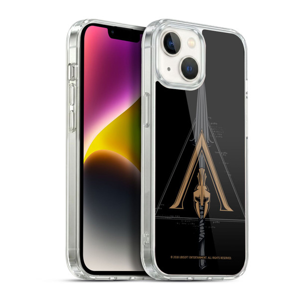 Assassin's Creed Odyssey Artwork Crest & Broken Spear Soft Gel Case for Apple iPhone 14