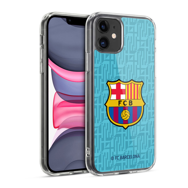 FC Barcelona 2019/20 Crest Kit Third Soft Gel Case for Apple iPhone 11