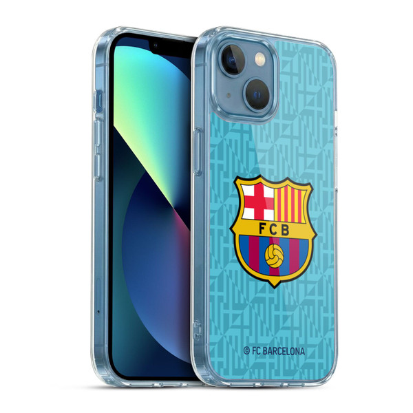 FC Barcelona 2019/20 Crest Kit Third Soft Gel Case for Apple iPhone 13 Mini & MagSafe