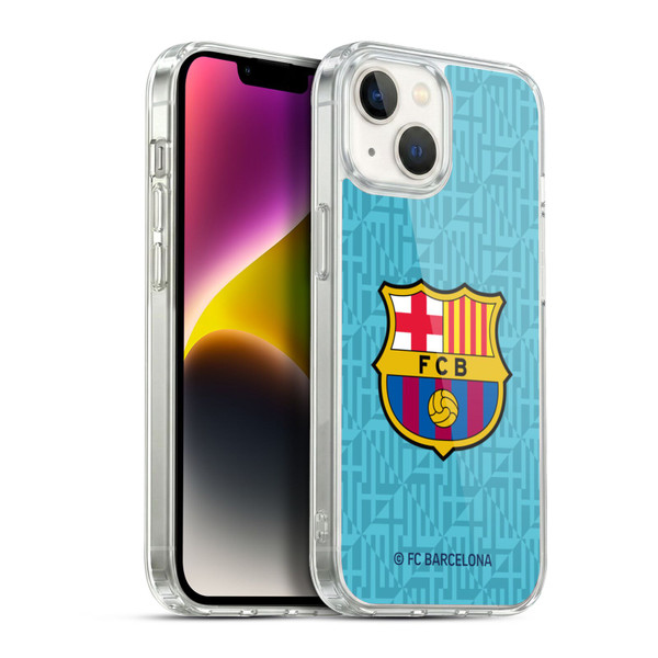 FC Barcelona 2019/20 Crest Kit Third Soft Gel Case for Apple iPhone 14
