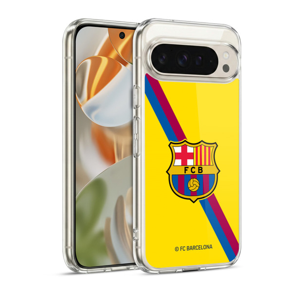 FC Barcelona 2019/20 Crest Kit Away Soft Gel Case for Google Pixel 9 / Pixel 9 Pro