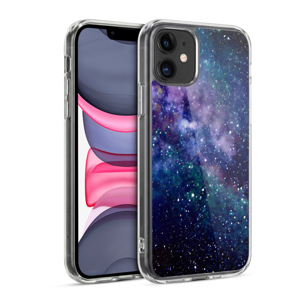 Cosmo18 Space Milky Way Soft Gel Case for Apple iPhone 11