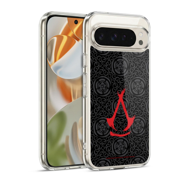 Assassin's Creed Shadows Graphics Red Logotype Soft Gel Case for Google Pixel 9 / Pixel 9 Pro