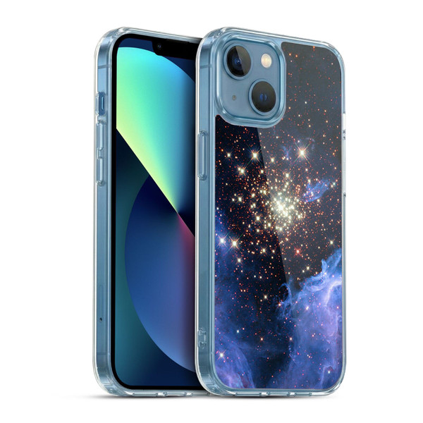 Cosmo18 Space Star Cluster Soft Gel Case for Apple iPhone 13 Mini & MagSafe