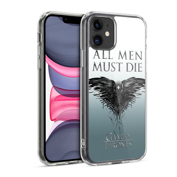 HBO Game of Thrones Key Art All Men Soft Gel Case for Apple iPhone 11