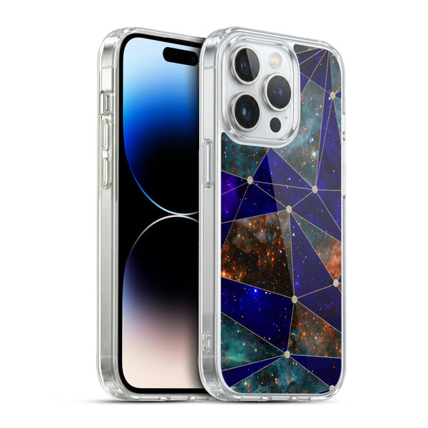 Cosmo18 Space Star Connections Soft Gel Case for Apple iPhone 13 Pro & MagSafe