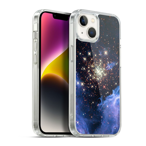 Cosmo18 Space Star Cluster Soft Gel Case for Apple iPhone 14 Plus & MagSafe