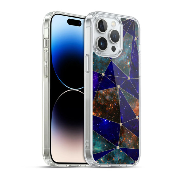 Cosmo18 Space Star Connections Soft Gel Case for Apple iPhone 14 Pro Max & MagSafe