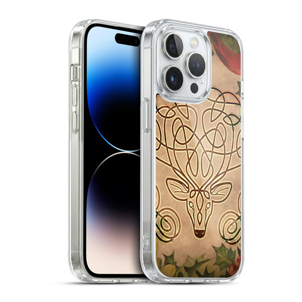 Brigid Ashwood Celtic Wisdom 3 Stag Soft Gel Case for Apple iPhone 13 Pro & MagSafe