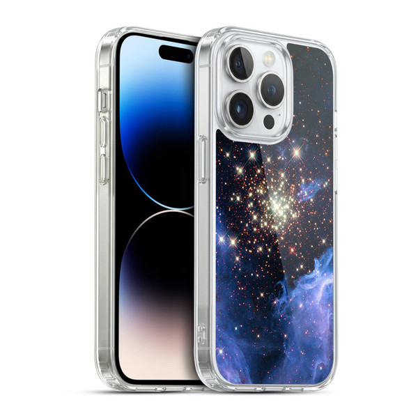 Cosmo18 Space Star Cluster Soft Gel Case for Apple iPhone 14 Pro & MagSafe