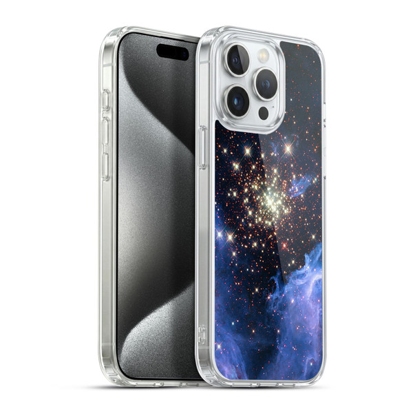 Cosmo18 Space Star Cluster Soft Gel Case for Apple iPhone 15 Pro Max & MagSafe