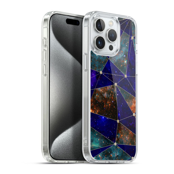 Cosmo18 Space Star Connections Soft Gel Case for Apple iPhone 15 Pro Max & MagSafe