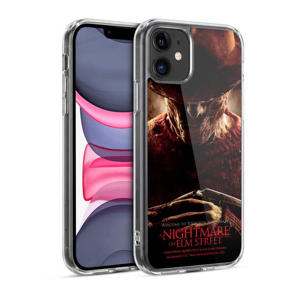 A Nightmare On Elm Street (2010) Graphics Freddy Key Art Soft Gel Case for Apple iPhone 11