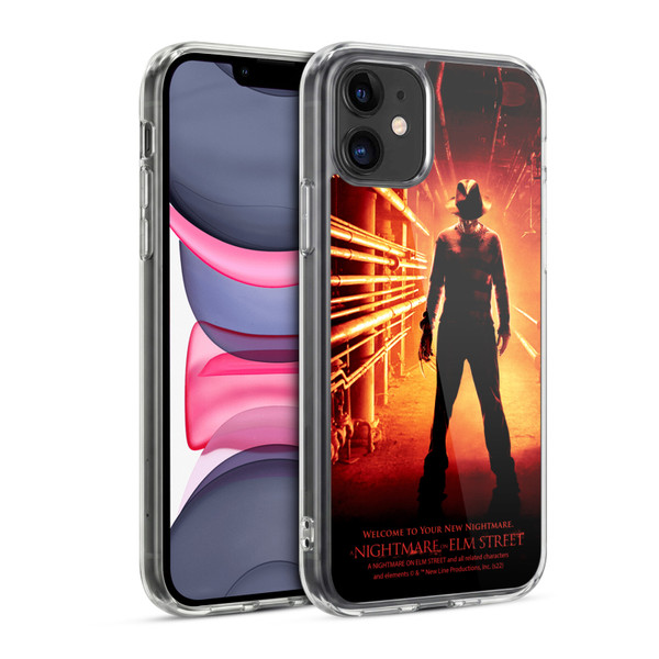 A Nightmare On Elm Street (2010) Graphics Freddy Poster Soft Gel Case for Apple iPhone 11