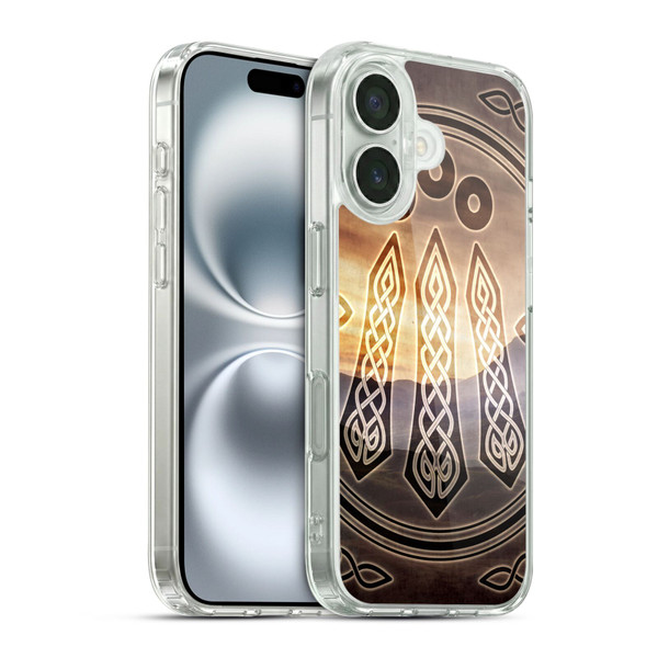 Brigid Ashwood Celtic Wisdom 3 Awen Soft Gel Case for Apple iPhone 16 & MagSafe