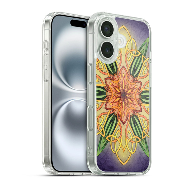 Brigid Ashwood Celtic Wisdom 3 Daffodil Soft Gel Case for Apple iPhone 16 & MagSafe