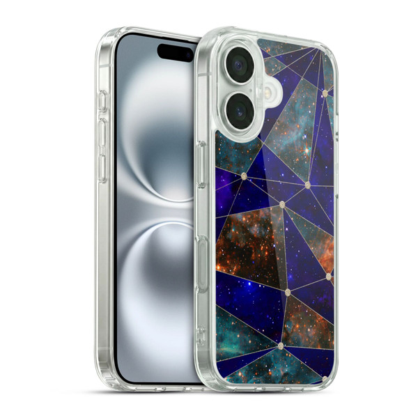 Cosmo18 Space Star Connections Soft Gel Case for Apple iPhone 16 & MagSafe