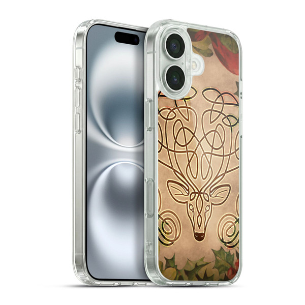 Brigid Ashwood Celtic Wisdom 3 Stag Soft Gel Case for Apple iPhone 16 Plus & MagSafe