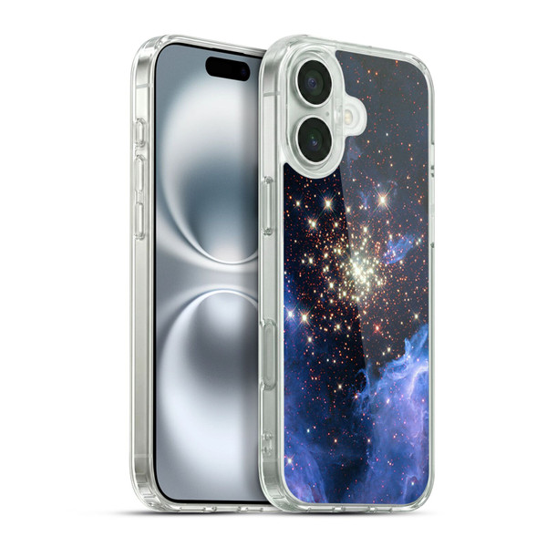 Cosmo18 Space Star Cluster Soft Gel Case for Apple iPhone 16 Plus & MagSafe