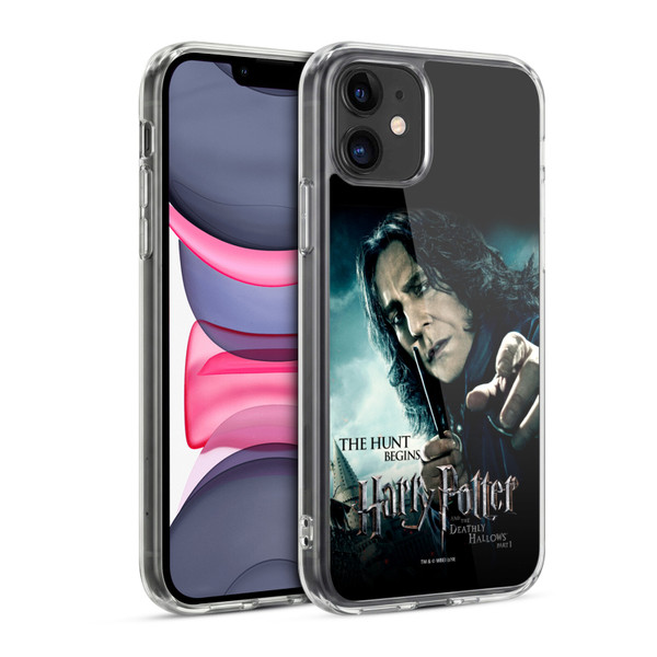 Harry Potter Deathly Hallows VII Severus Snape Soft Gel Case for Apple iPhone 11