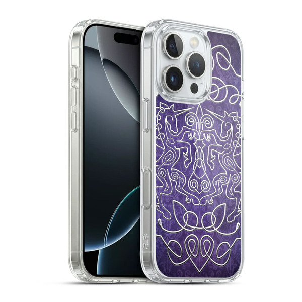 Brigid Ashwood Celtic Wisdom 3 Unicorns Soft Gel Case for Apple iPhone 16 Pro & MagSafe
