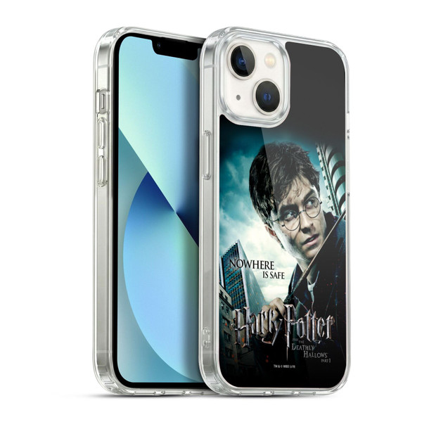 Harry Potter Deathly Hallows VII Potrait Soft Gel Case for Apple iPhone 13