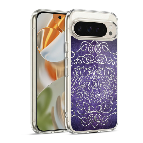 Brigid Ashwood Celtic Wisdom 3 Unicorns Soft Gel Case for Google Pixel 9 / Pixel 9 Pro