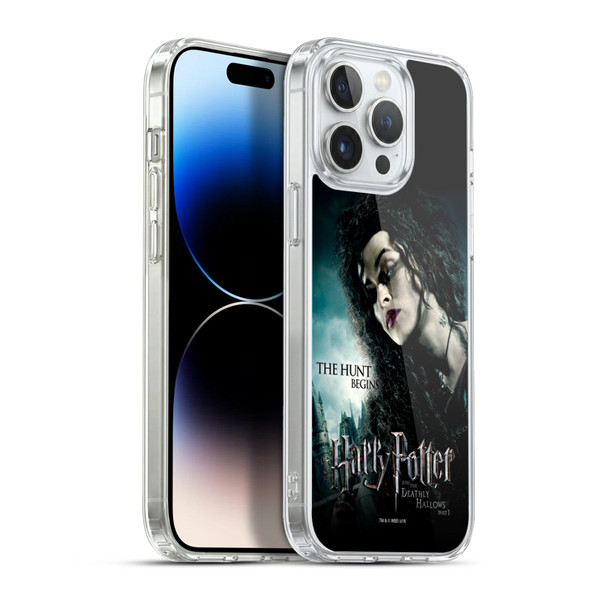 Harry Potter Deathly Hallows VII Bellatrix Lestrange Soft Gel Case for Apple iPhone 13 Pro Max & MagSafe