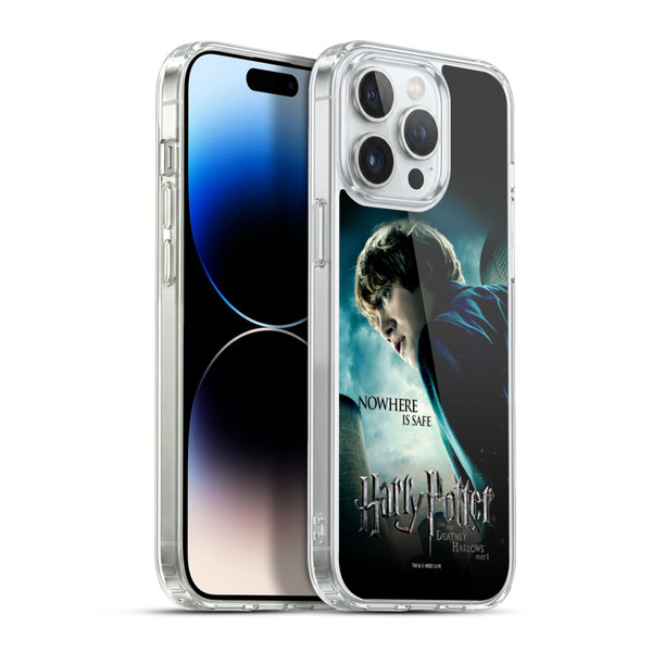 Harry Potter Deathly Hallows VII Ron Weasley Soft Gel Case for Apple iPhone 13 Pro Max & MagSafe