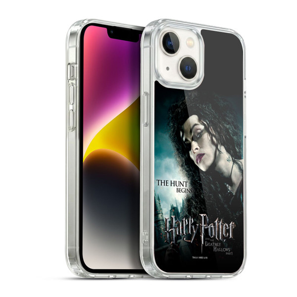 Harry Potter Deathly Hallows VII Bellatrix Lestrange Soft Gel Case for Apple iPhone 14