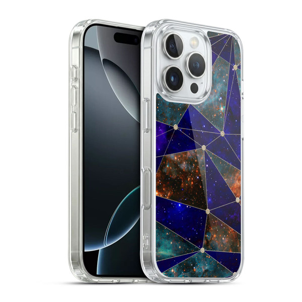 Cosmo18 Space Star Connections Soft Gel Case for Apple iPhone 16 Pro & MagSafe