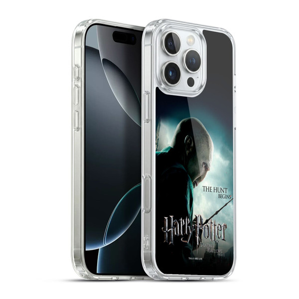 Harry Potter Deathly Hallows VII Voldemort Soft Gel Case for Apple iPhone 16 Pro Max & MagSafe